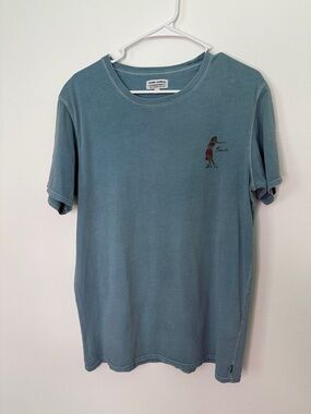 Banks Journal Men’s 100% Organic Cotton Crew Neck T-Shirt Hula Girl Size L